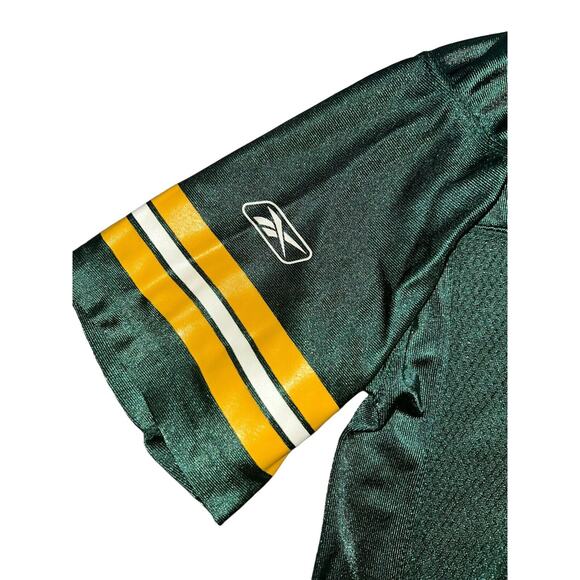 Vintage Reebok NFL Green Bay Packers Brett Favre #4 Jersey‎ Youth Size L 14-16 - Picture 7 of 10
